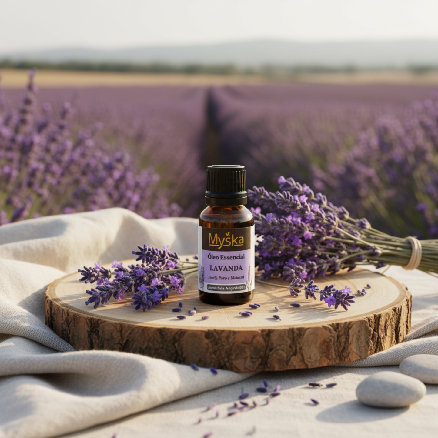 Óleo Essencial de Lavanda Puro | Relaxante e Calmante Natural – Myska
