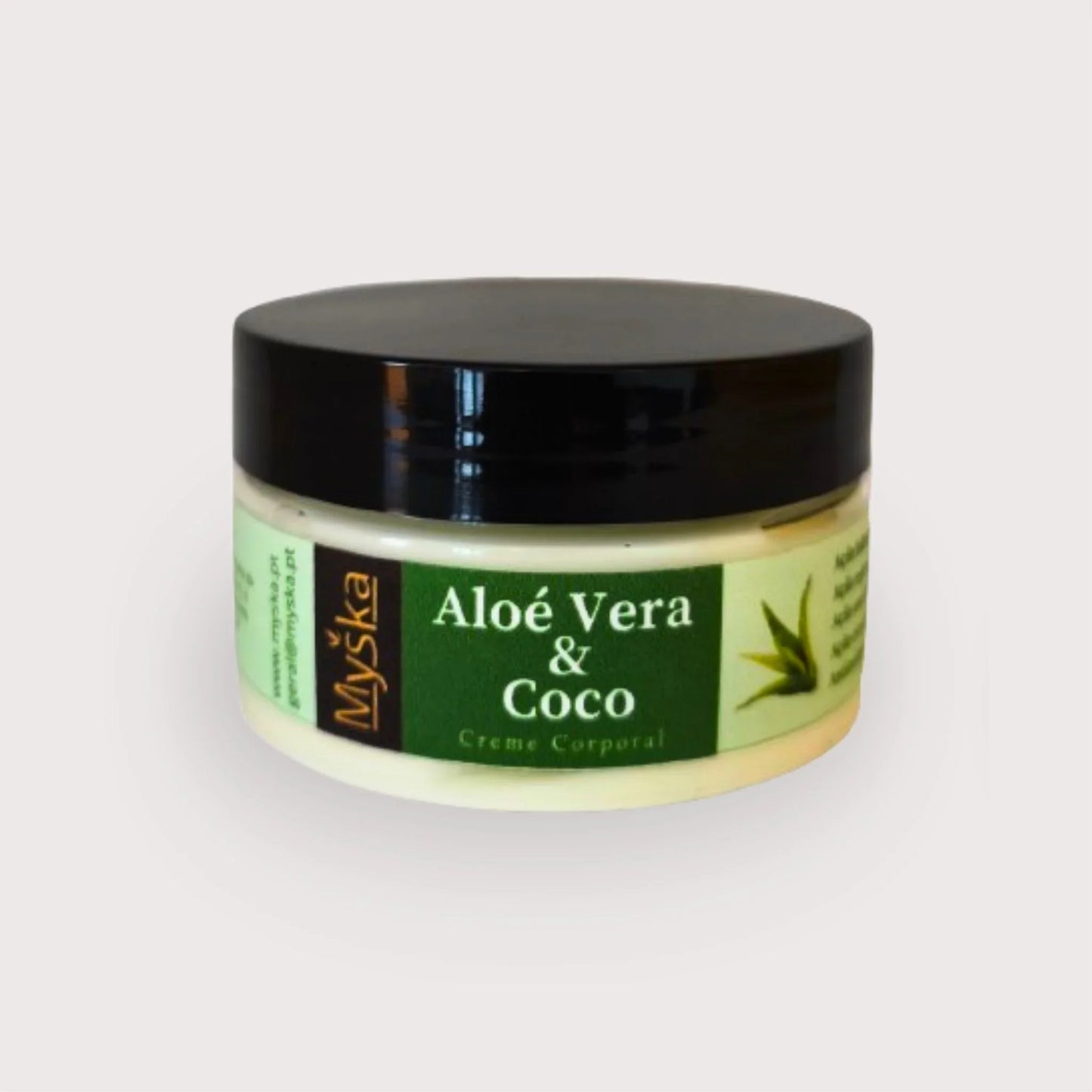 Crema de aloe vera y coco
