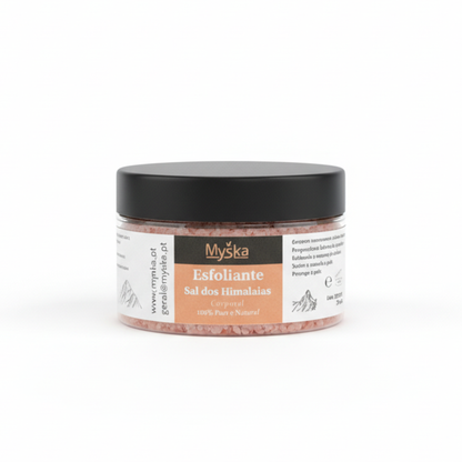 Esfoliante de Sal dos Himalaias | Esfoliação Natural e Revitalização – Myska