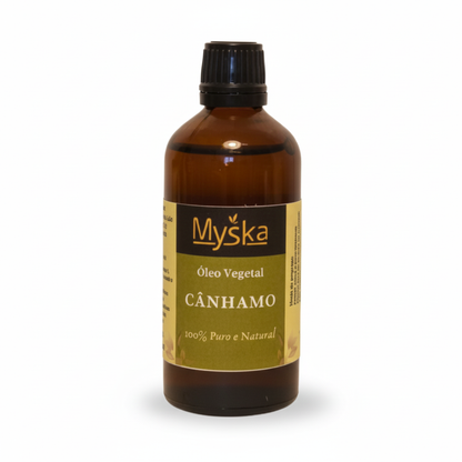 Óleo Vegetal de Cânhamo Puro | Hidratação e Regeneração da Pele – Myska
