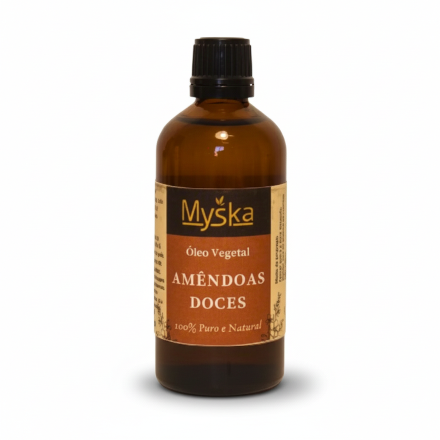 Óleo Vegetal de Amêndoas Doces Puro | Hidratação e Elasticidade da Pele – Myska