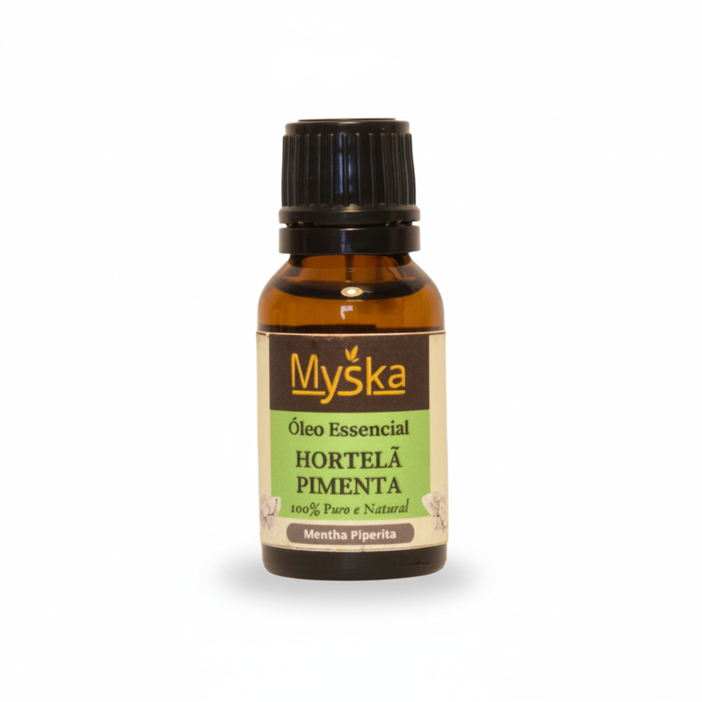 Óleo Essencial de Hortelã-Pimenta Puro | Refrescante e Estimulante Natural – Myska