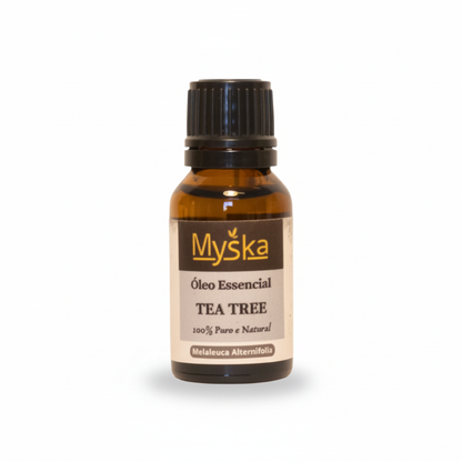 Óleo Essencial de Tea Tree Puro | Purificante e Antibacteriano Natural – Myska