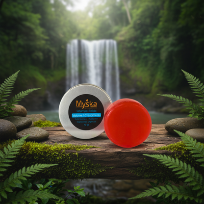 Champô Sólido Volume e Crescimento | Fortalecimento e Energia Natural – Myska