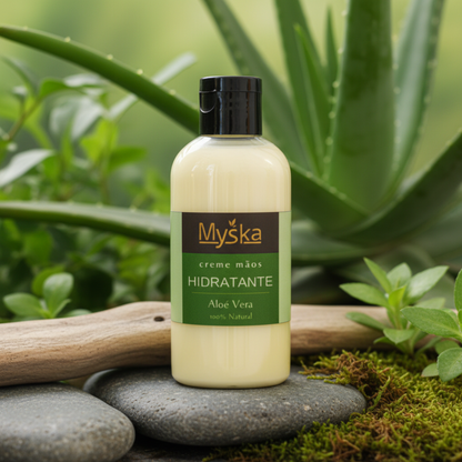 Creme de Mãos Natural | Hidratação e Proteção Diária – Myska