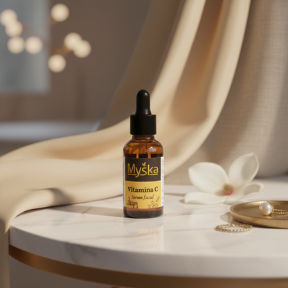 Sérum Facial Natural Vitamina C | Luminosidade e Regeneração da Pele – Myska