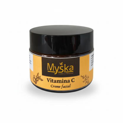 Creme Facial Vitamina C | Hidratação, Luminosidade e Proteção Antioxidante – Myska