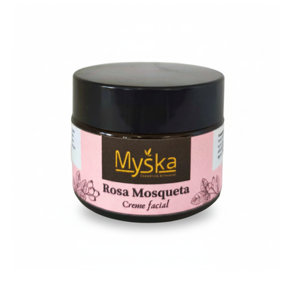 Creme Facial Rosa Mosqueta | Hidratação, Regeneração e Luminosidade Natural – Myska