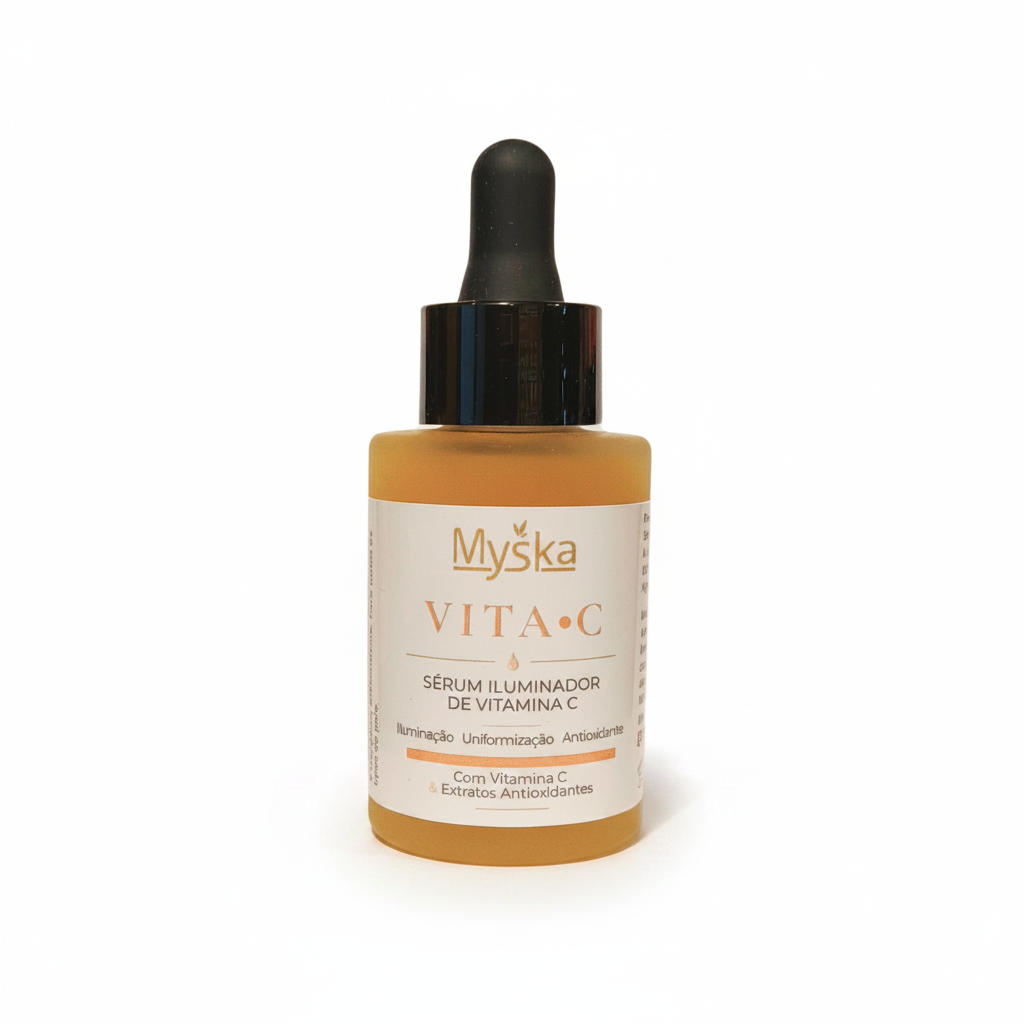 VITA·C Myska — Sérum Vitamina C para Pele Luminosa e Sem Manchas