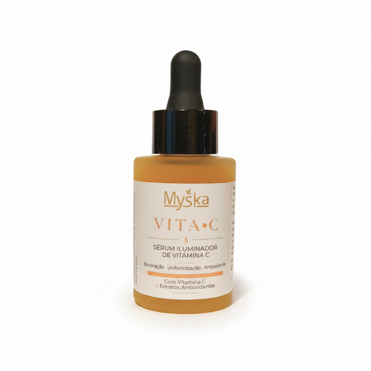 VITA·C Myska — Sérum Vitamina C para Pele Luminosa e Sem Manchas